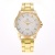 Men's watches quartz watch gold false three eye Roman stainless steel with business watch