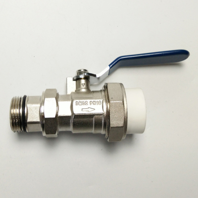PPR Outer silk water polo valve brass valve DN20DN25