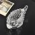 2Factory Direct Sales Crystal Glass Fish Type Craft Gift Home Furnishings Ornaments Storage Jar Candlestick