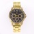 New men's Watches quartz watch wish explosive gold fake three eyes Roman character stainless steel with business watch