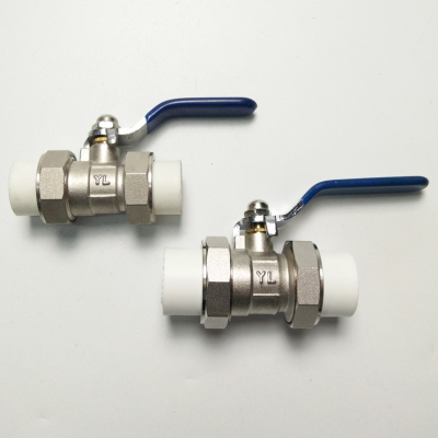 PPR Double Live catch valve copper valve DN20DN25