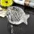2Factory Direct Sales Crystal Glass Fish Type Craft Gift Home Furnishings Ornaments Storage Jar Candlestick