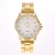 Trendy Gold Roman digital men steel watch non-mechanical quartz watch