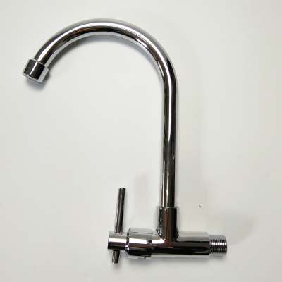 MQ copper faucet into wall basin kitchen faucet