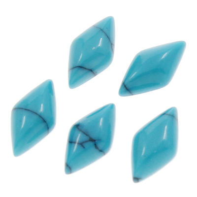 Jewelry accessories turquoise blue drum diamond ring diamond ring to DIY hand scatter beads