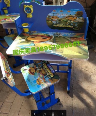 Manufacturer direct-sale cartoon children desk and chair study desk desk chair lift desk foreign trade desk chair