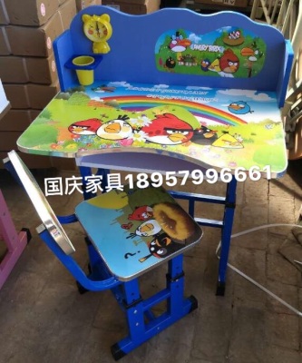 Manufacturer direct-sale cartoon children desk desk desk desk chair foreign trade desk chair