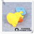 Manufacturers direct simulation of small yellow duck plastic pet dog toys dog toys cat toys