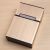 Box New Gold Foil Poker Packing Box Brushed Cigarette Case, Metal Cigarette Case, Magnetic Snap