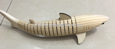 Wooden Shark Wooden Toy Shark