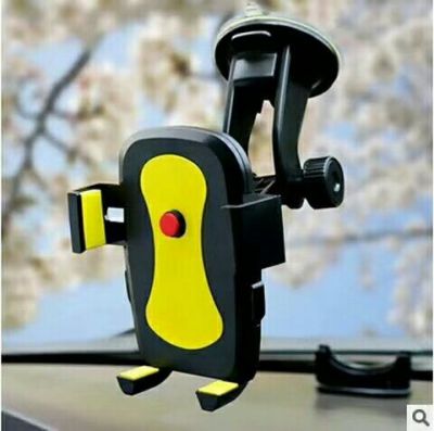 Suction cup mobile phone bracket for automobile navigation device outlet mobile phone rack
