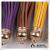 Gold plated accessories long leather tassel manufacturers direct gold-plated head tassel creative