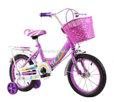 Bike 1216 inch 3-8 years old with car basket and rear seat bracket new children's bike.