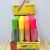 Highlighter pen display box 36 6 color mix