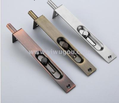 Stainless steel bolt home security door concealed concealed dark plug doors and windows hardware accessories safety bolt