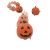 Clockwork Halloween Pumpkin Animal Ghost Panda Monkey Toy