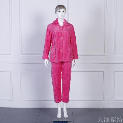 Zhendong Soft Autumn and Winter Home Split Pajamas Anime Peripheral