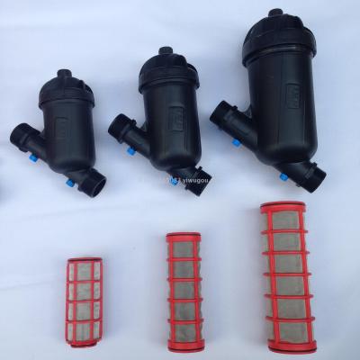 Irrigation filter plastic filter garden agriculture water-saving treatment equipment filter flange