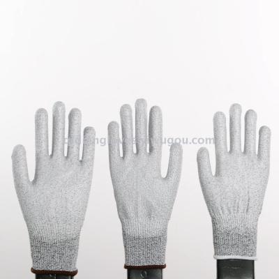 Cut-proof manufacturers to produce five anti-cutting cut anti-cutting anti-cut steel wire garden gloves