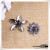 Alloy Accessories Diy Ornament Metal Flower Corsage Headdress Metal Materials Accessories