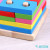 Matching sets of wooden geometric shapes baby infant 1-2-3 puzzle educational early childhood baby intelligence toys