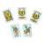 50 Spanish Foreign Trade Poker Plastic Box Hardcover 32S Plastic Card Waterproof Poker