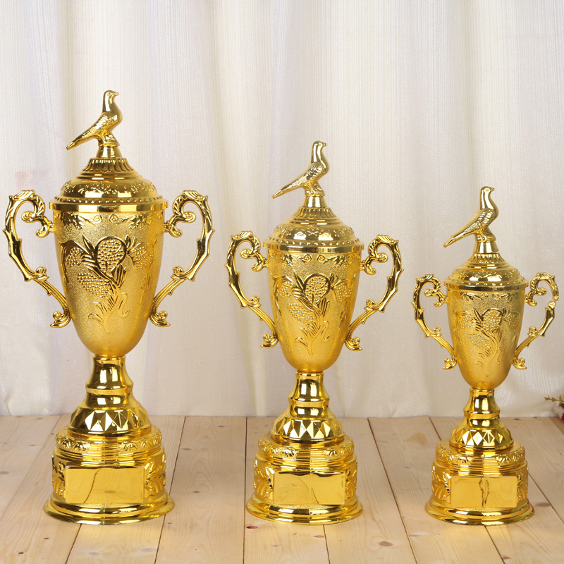 塑料奖杯 鸽子奖杯 大奖杯