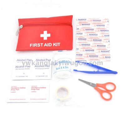 8-Piece Set First Aid Kits Outdoor First Aid Kits Car Emergency Kit Travel Bag