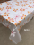 Idyllic Tablecloth Waterproof Disposable Plastic Fabric Table Cloth Soft Glass Tablecloth Oil-Proof Table Mat Large round Tablecloth