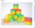 Rainbow Spring Children's Baby Early Childhood Education Luminous Magic Elastic Spring Ring Trap Stacked Cup Jengle Toy