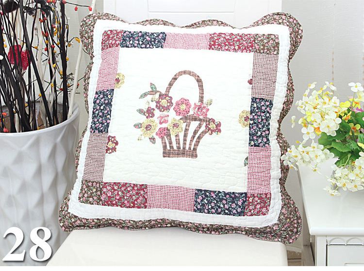 抱枕绗缝被抱枕套靠背