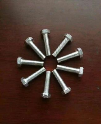 All specifications of white zinc bolts are in stock.