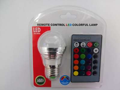 Led bulb RGB white Led lamp