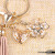 Creative Exquisite Tassel Rhinestone Crystal Car Key Ring Women's Bag Pendant Key Chain