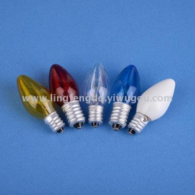 C7 ordinary bulb small night light E14 screw E12 small screw refrigerator lamp indicator manufacturers