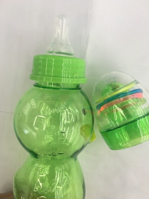 Razor cover transparent duck shape cartoon print bottle 250ml