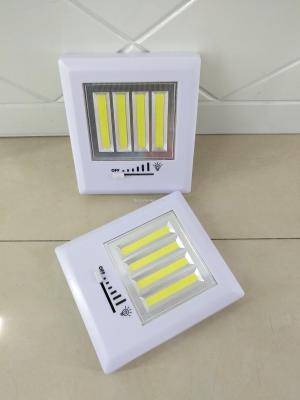 Hot COB lights on and off, wall lights, small night lights bedside lights, cabinet lights