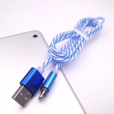 New cable high elastic data cable android apple type-c universal