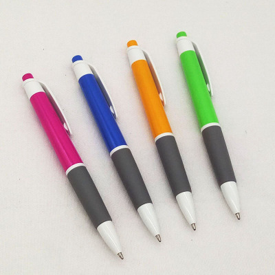 CY-9518 color pen push office stationery ball-point pen printing customer LOGO slogan