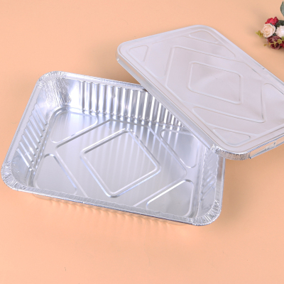 Milan daily disposable fast food box aluminum foil box aluminum foil bowl specifications.