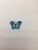 Bridal Butterfly Headdress Drop Oil Butterfly Painted Butterfly Earrings Pendant New Metal