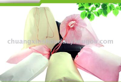 Manufacturers wholesale spot non-woven fabric bundle pocket general drawstring bag bundle pocket custom drawstring shopping bag