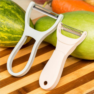 Two-in-One Kitchen Multifunctional Paring Knife Stainless Steel Potato Melon Fruit Grater Fruit Peeler