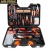 128 pieces of hardware tools group set lithium battery electric drill set electric screwdriver wood tool box