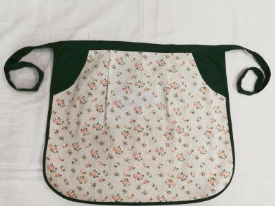 Can be custom-made kitchen small floral waist skirt of skirt of fashionable inclined pocket skirt