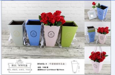 Rose simulation flower gift box creative flower gift box.