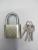 [super lock industry] super padlock matte large rounded blade lock