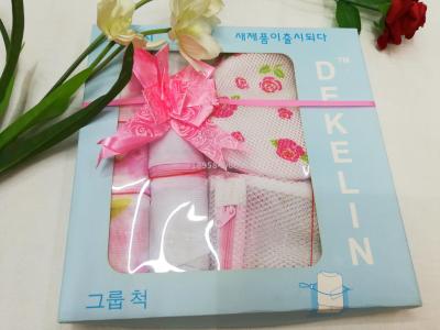 The gift box is equipped with high-quality fabric washing bag printed bag polyester laundry bag