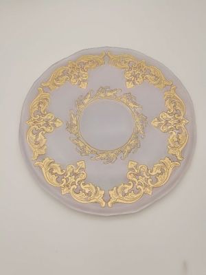 Plate, Glass Plate, Placemat Plate, Wedding Video Discs, Western Cuisine Plate, Fruit Plate,