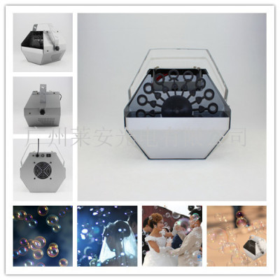 Factory Direct Sales Steel Casing Small Bubble Machine Stage Special Effects Festival Wedding Special Foreign Trade Hot Selling Price Low Remote Control Manual Control